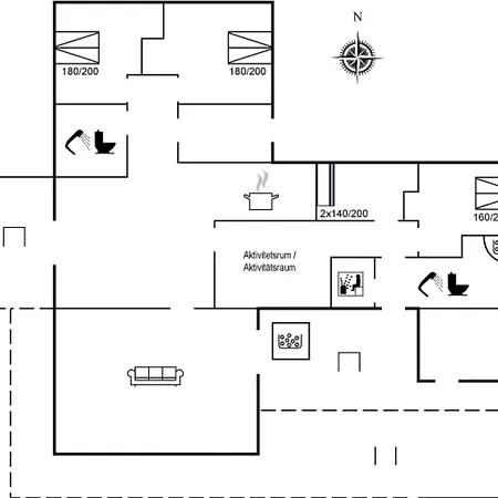 Thala - 500m From The Sea By Interhome Casa vacanze Hadsund